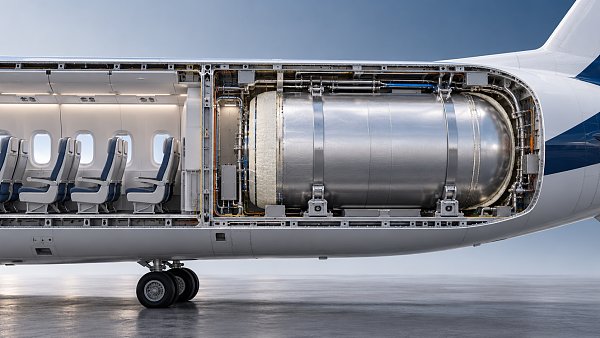 How tank size limits hydrogen aircraft range on regional flights