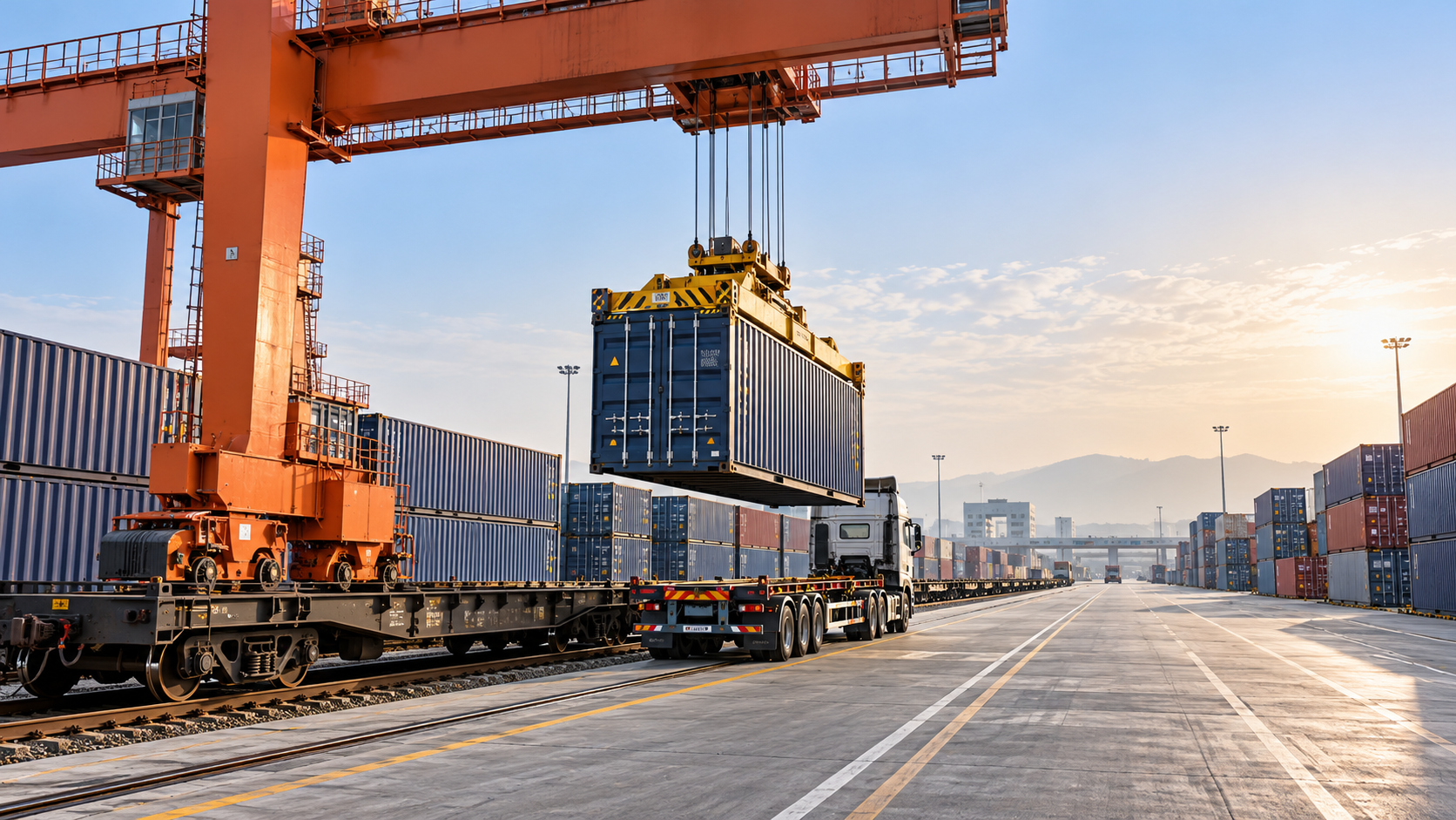 Can an intermodal connectivity platform reduce rail handoff delays?