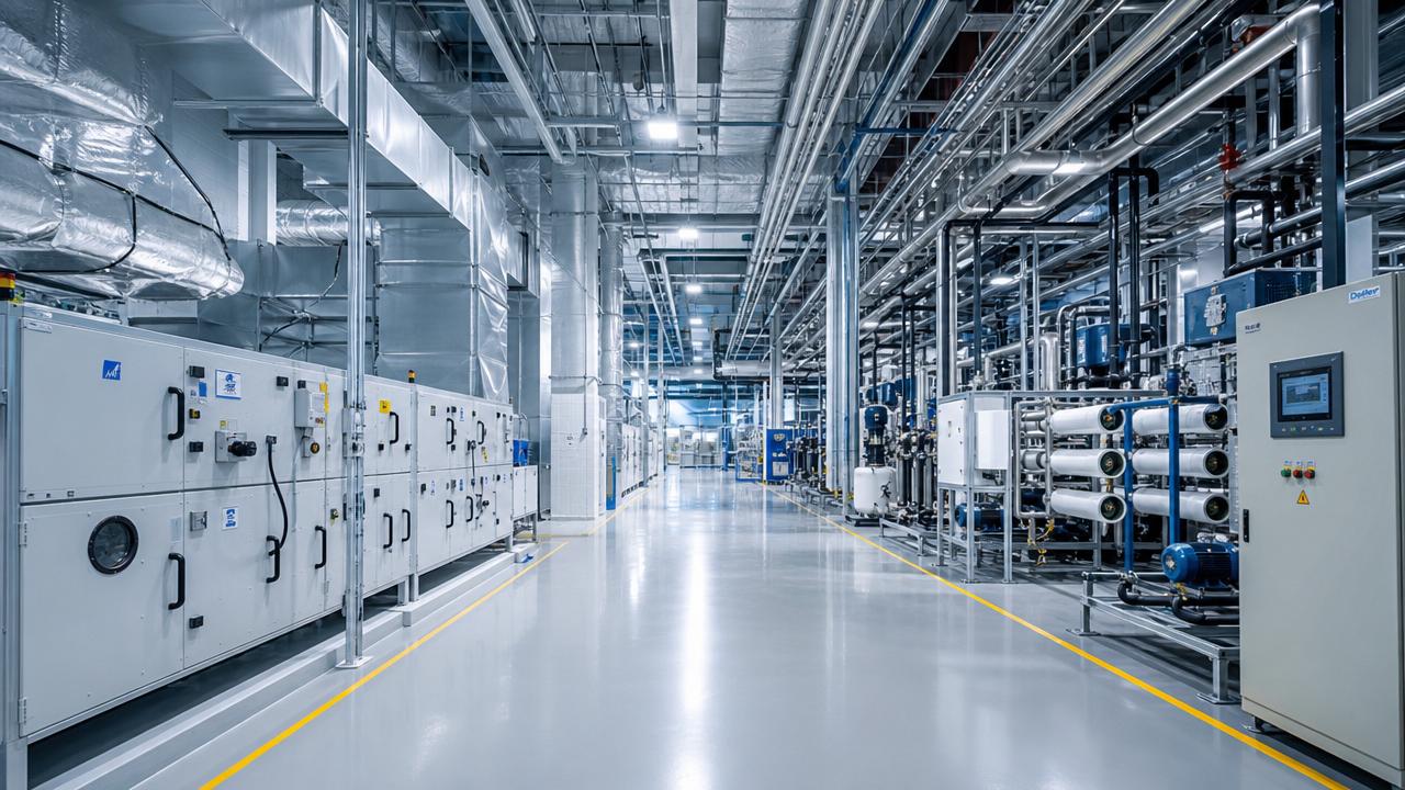 Designing a High-Tech Industrial Complex for Stable Air and Utility Performance
