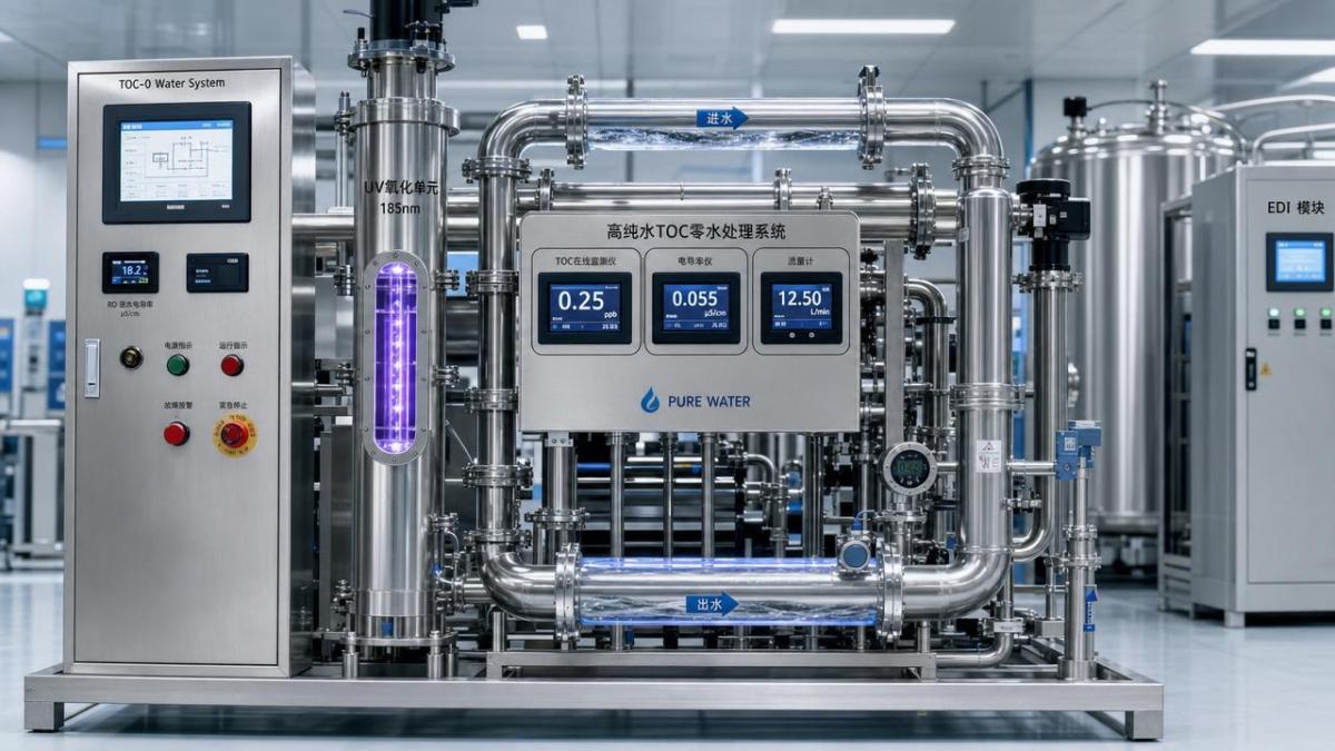 TOC-Zero Water Treatment: What Really Affects TOC Stability