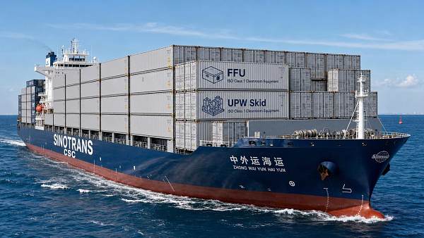 Red Sea Crisis Escalates: China's Cleanroom Equipment Shipping Costs Up 12% Weekly