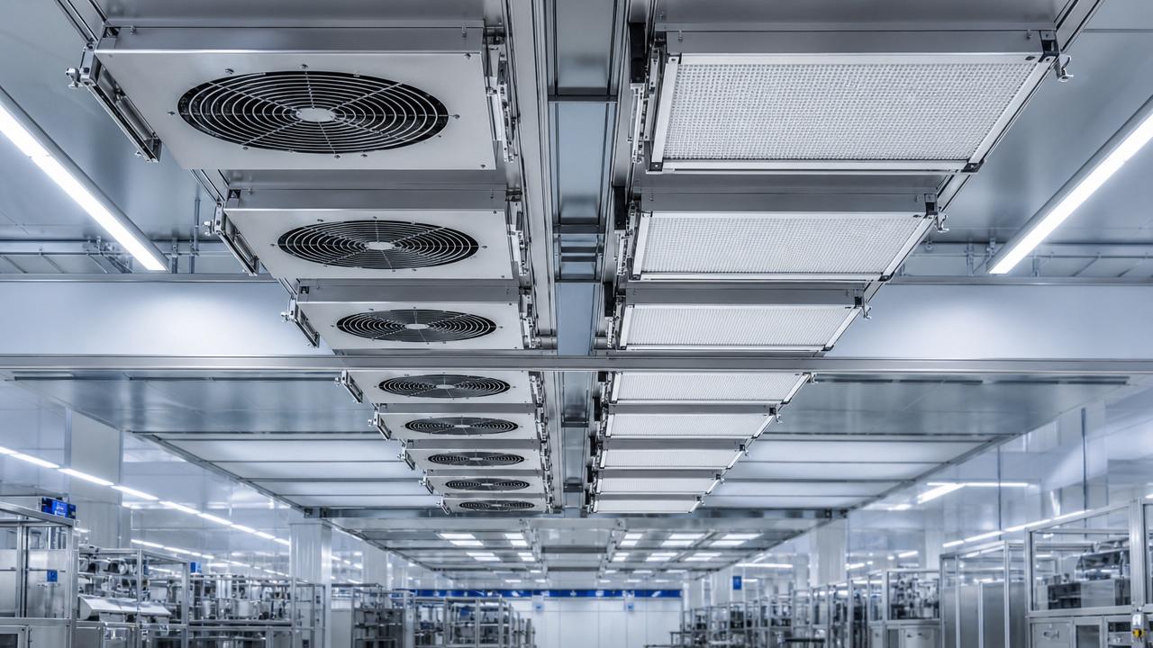 Fan Filter Units Specifications That Impact Energy Cost