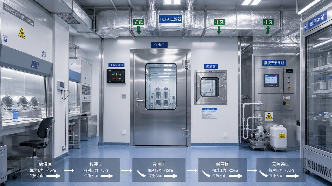 Biosafety Containment for High-Risk Labs: Critical Design Checks