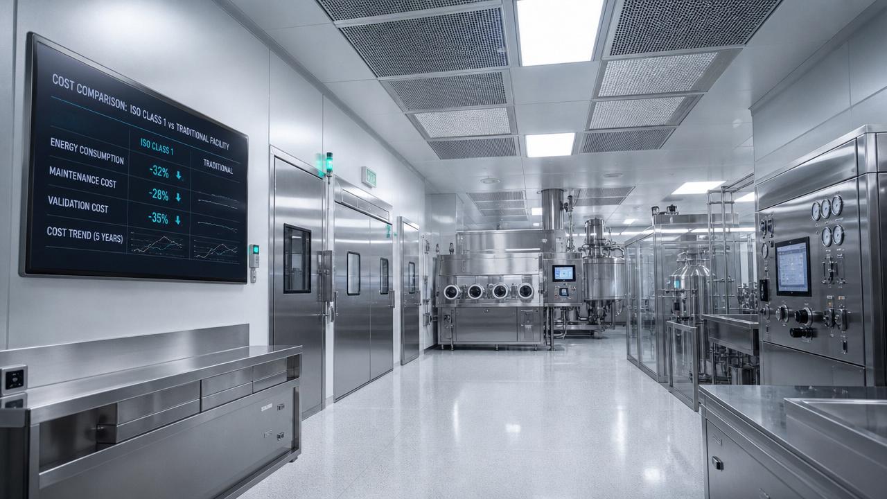 ISO Class 1 Cleanroom for Pharmaceutical: Cost Drivers to Compare