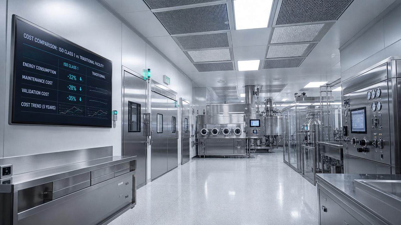 ISO Class 1 Cleanroom for Pharmaceutical: Cost Drivers to Compare
