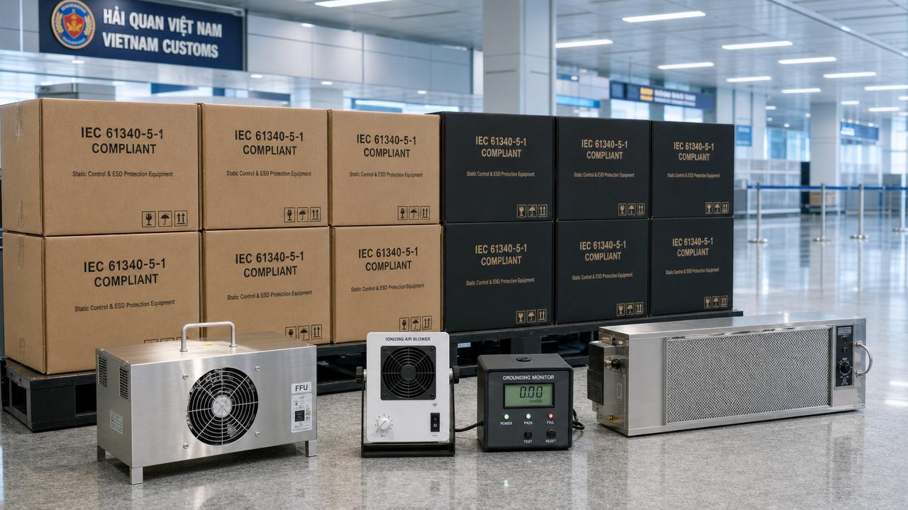 Vietnam to Impose 3% Compliance Surcharge on Non-IEC-61340-5-1 ESD Equipment