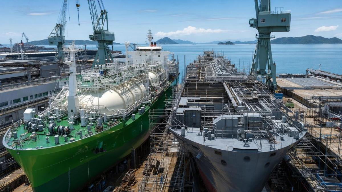 China's Shipbuilding Sector Sees 195.2% New Order Growth in Q1 2026