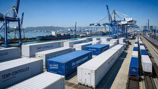 China's Port Empty Container Volume Up 37% in April, Easing Cleanroom Equipment Export Logistics