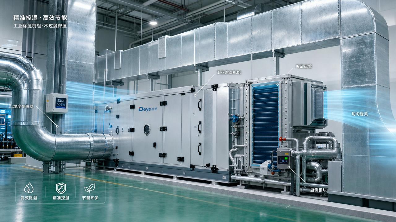 Industrial Dehumidification: How to Cut Moisture Without Overcooling