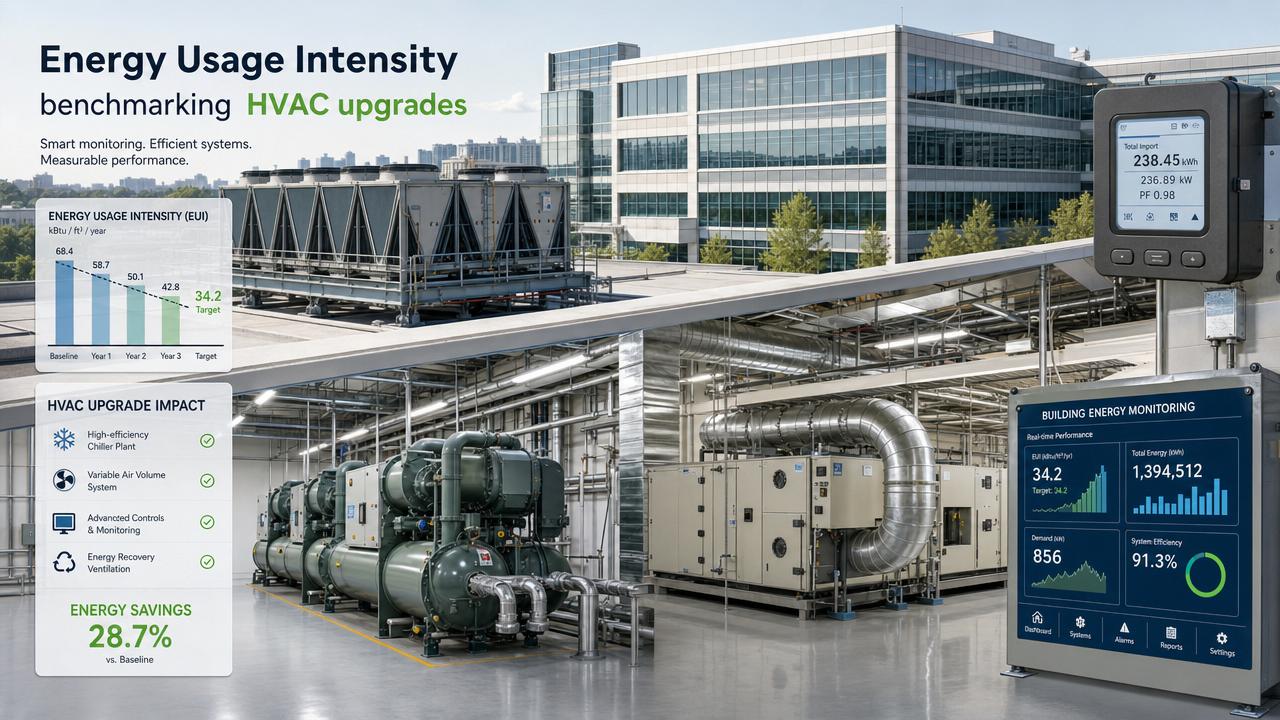 Energy Usage Intensity (EUI): Benchmarking HVAC Upgrades