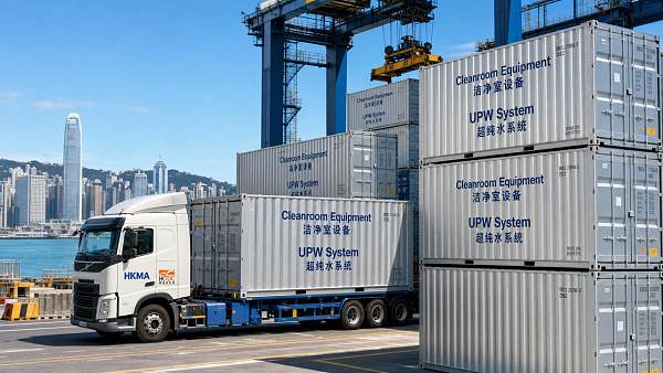Hong Kong Q1 GDP Up 5.9%; Cleanroom Equipment Export & Financing Support Strengthen