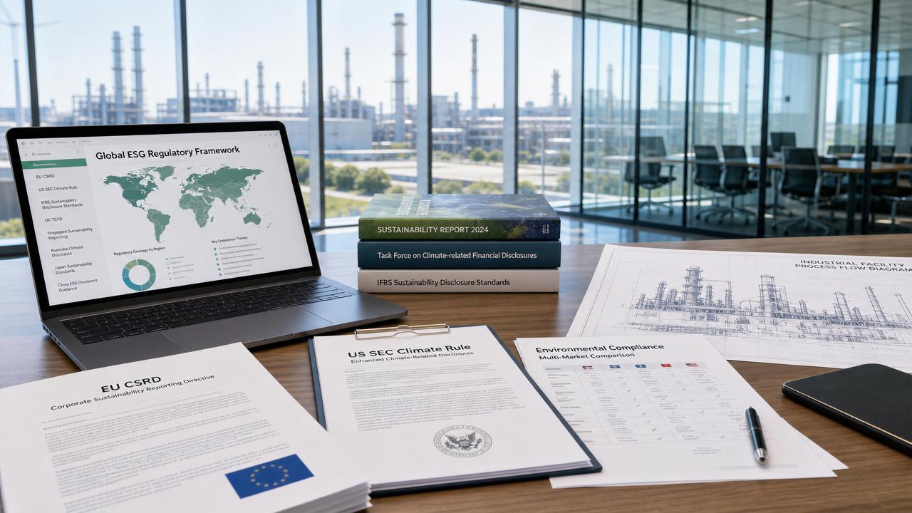 Comparing ESG Regulatory Frameworks Across Key Markets