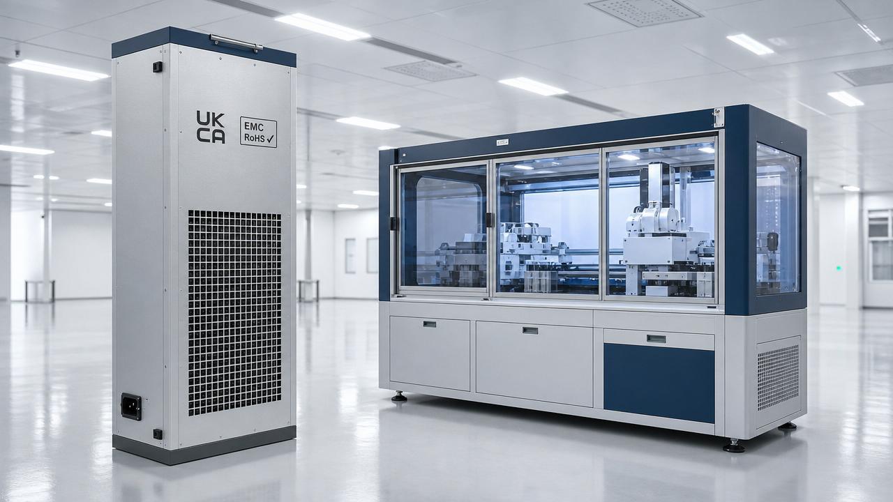 UKCA Transition Ends: FFU & Lab Automation Require EMC+RoHS+UKCA