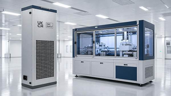 UKCA Transition Ends: FFU & Lab Automation Require EMC+RoHS+UKCA