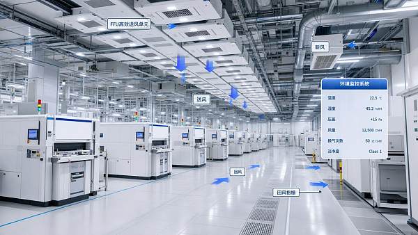 HVAC in Semiconductor Fabs: Meeting ISO Class Targets
