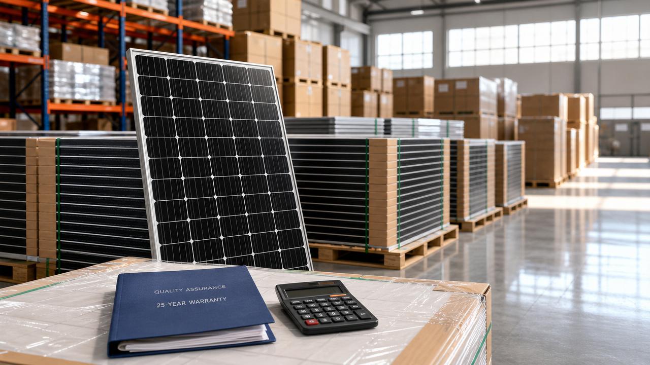 Solar Panels Wholesale USA: Price vs Warranty Checks