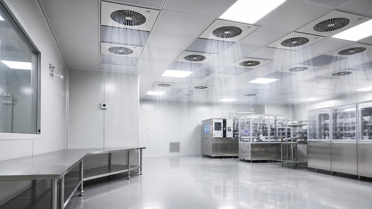 How to Size Fan Filter Units for ISO Cleanrooms