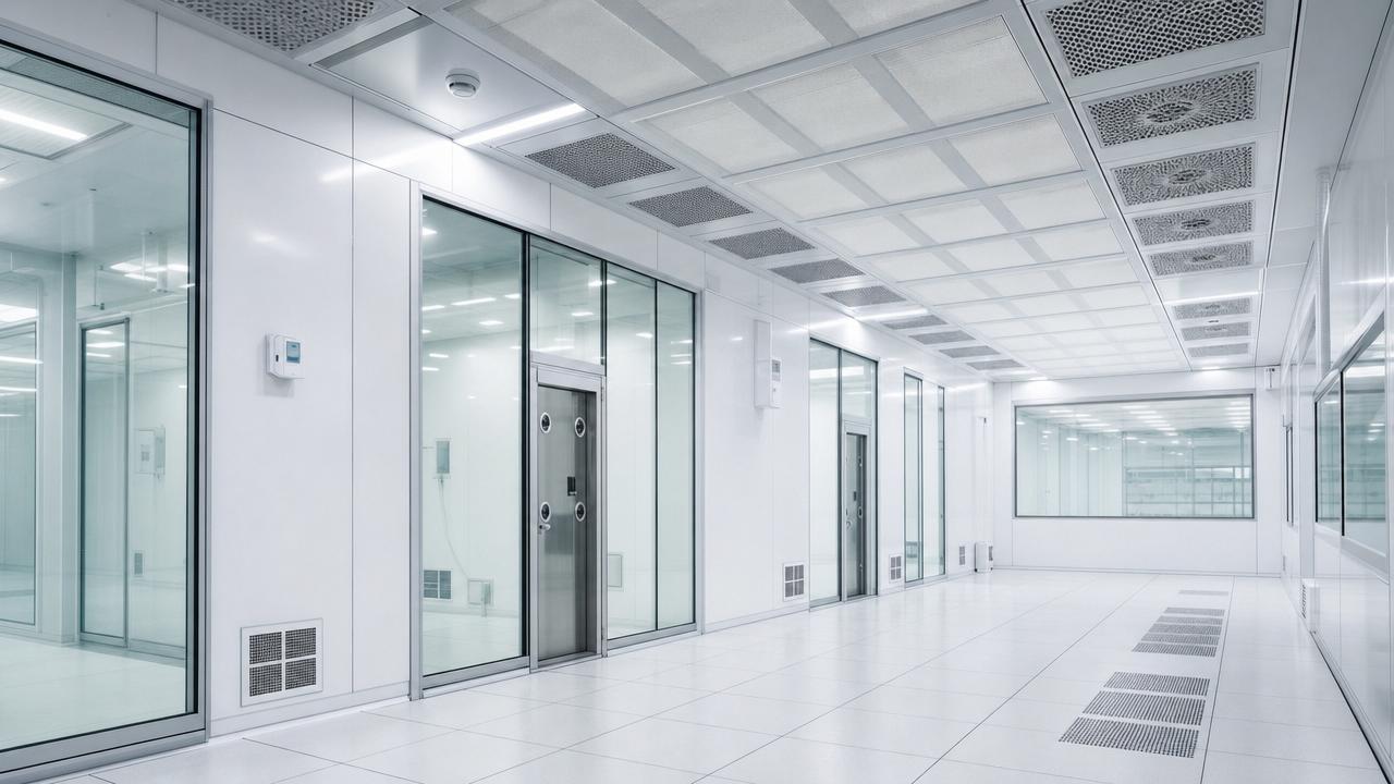 Cleanroom Architecture Design for ISO Class Stability