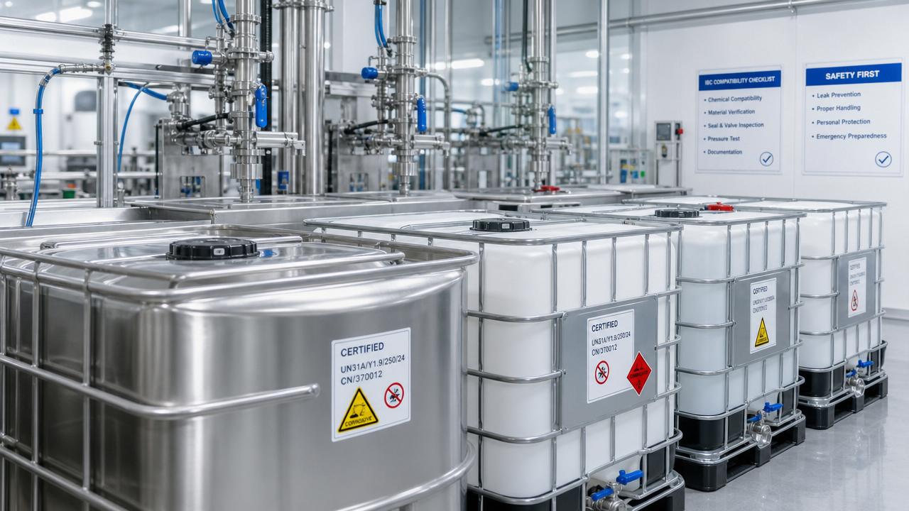 Hazardous-Material IBCs: Checks Before Filling