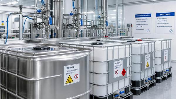 Hazardous-Material IBCs: Checks Before Filling