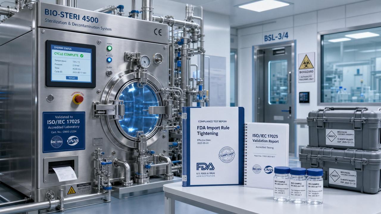 FDA Tightens Decon System Import Rules for BSL-3/4