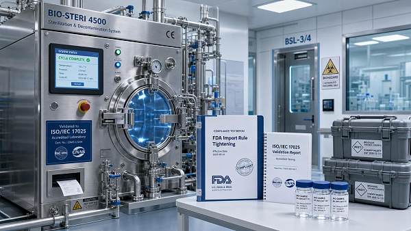 FDA Tightens Decon System Import Rules for BSL-3/4
