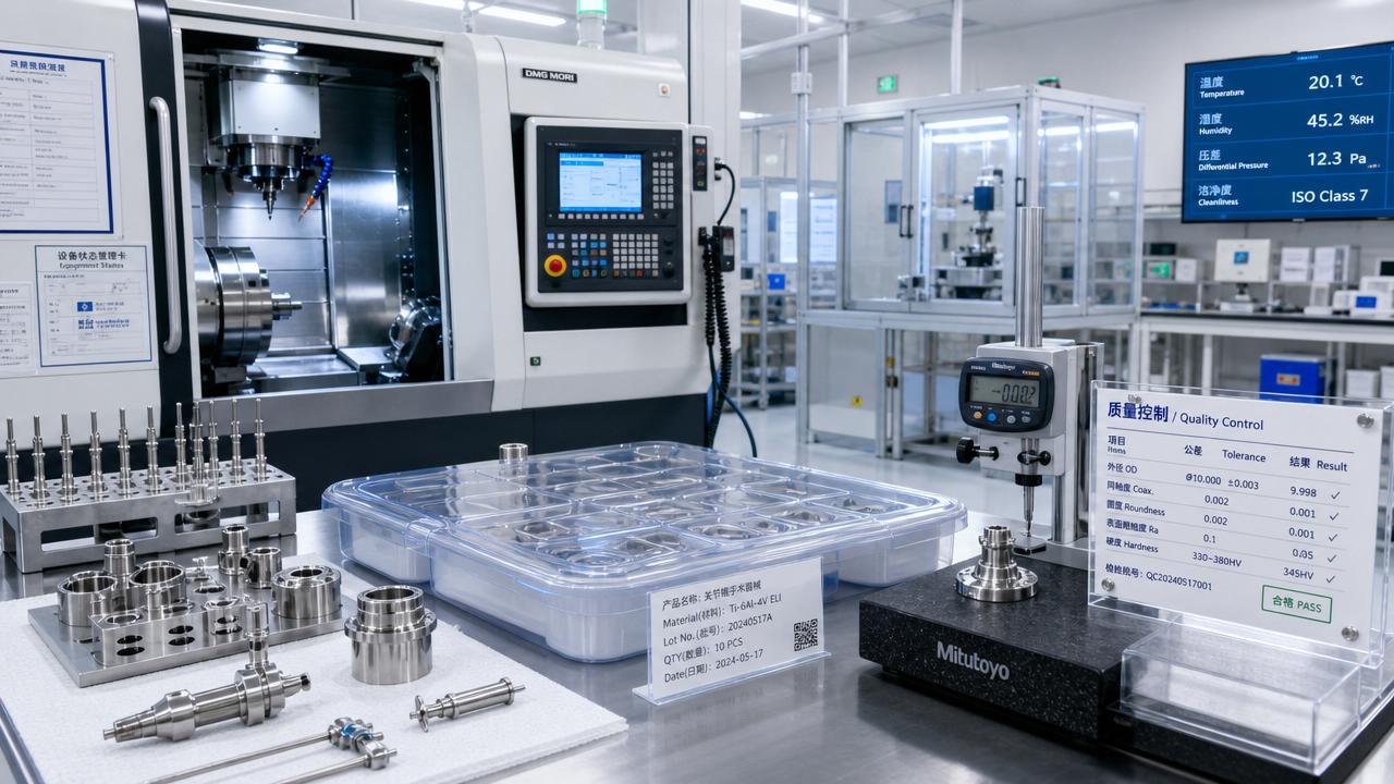CNC Machining for Medical Devices: Tolerance, Traceability, and Material Risks