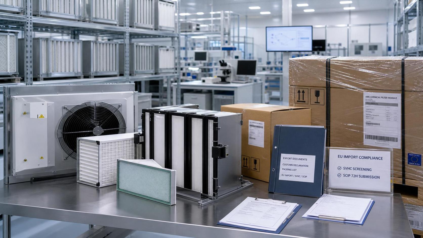 EU Adds AMC Filter SVHCs, Sets 72-Hour SCIP Rule