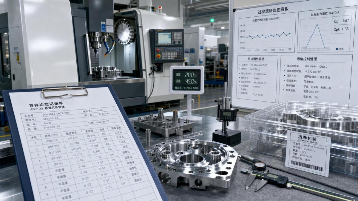 AS9100 Aerospace Machining: Key Quality Risks to Check First AS9100 Aerospace Machining: Key Quality Risks to Check First