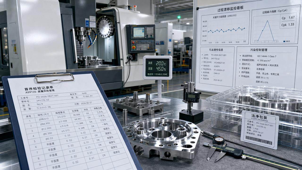 AS9100 Aerospace Machining: Key Quality Risks to Check First