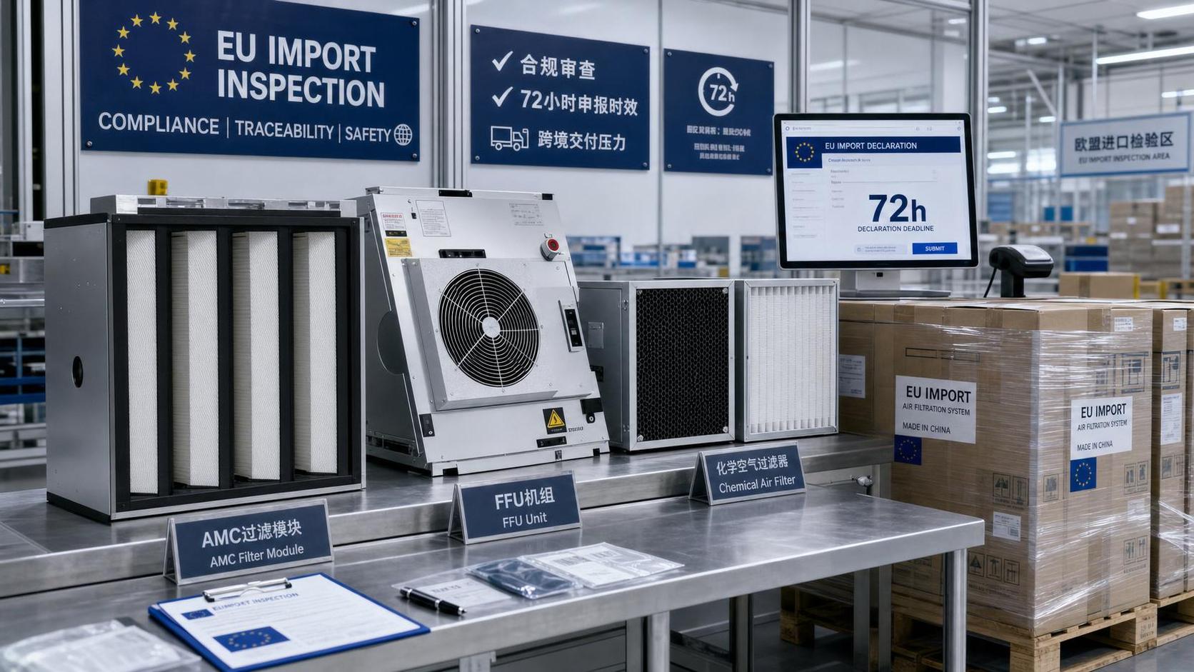 EU Tightens REACH for AMC Filters With 72-Hour SCIP Rule