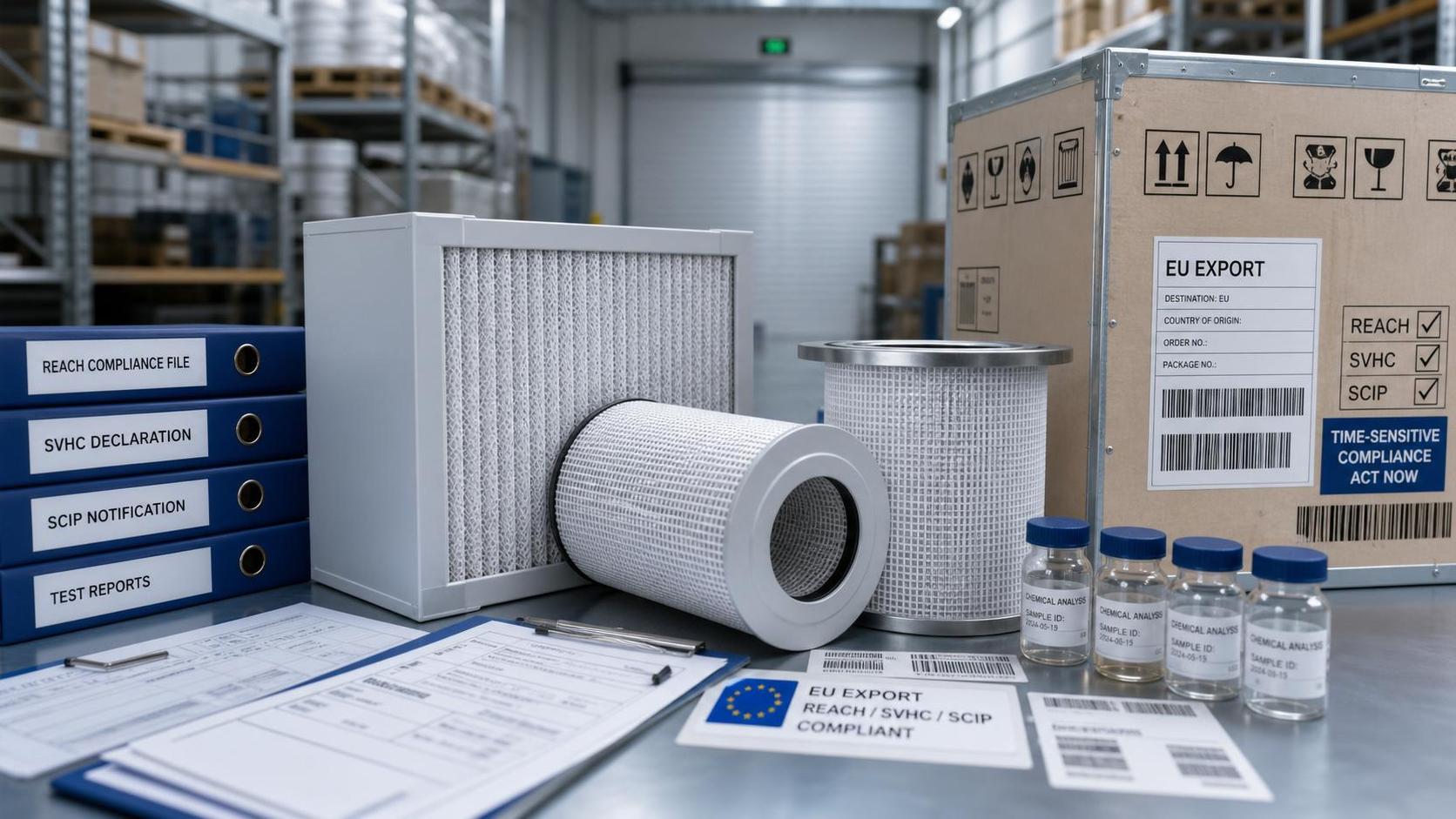 EU REACH Adds AMC Filter SVHCs, SCIP Window Cut to 72 Hours