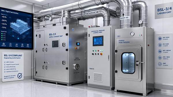 FDA Mandates Digital Twin Interface for BSL-3/4 Equipment