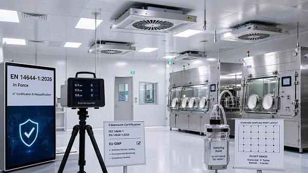 EN 14644-1:2026 Takes Effect for EU Cleanroom Certification