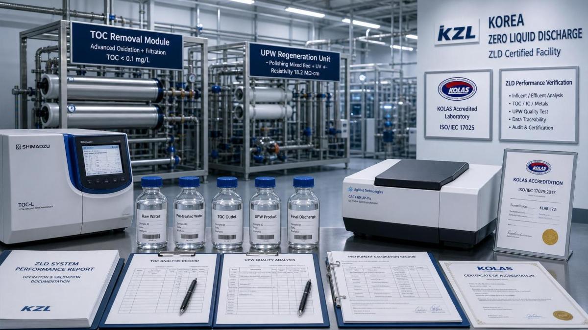 MFDS Tightens ZLD Certification TOC Validation MFDS Tightens ZLD Certification TOC Validation