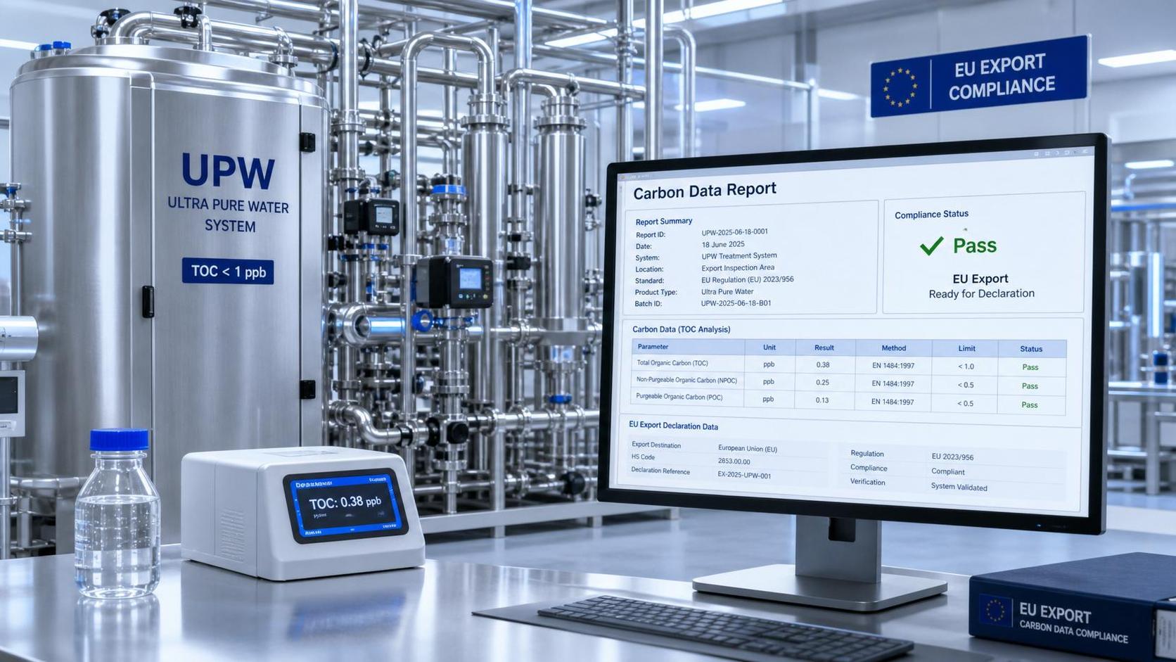 EU Carbon Data Rules Tighten for UPW Exports