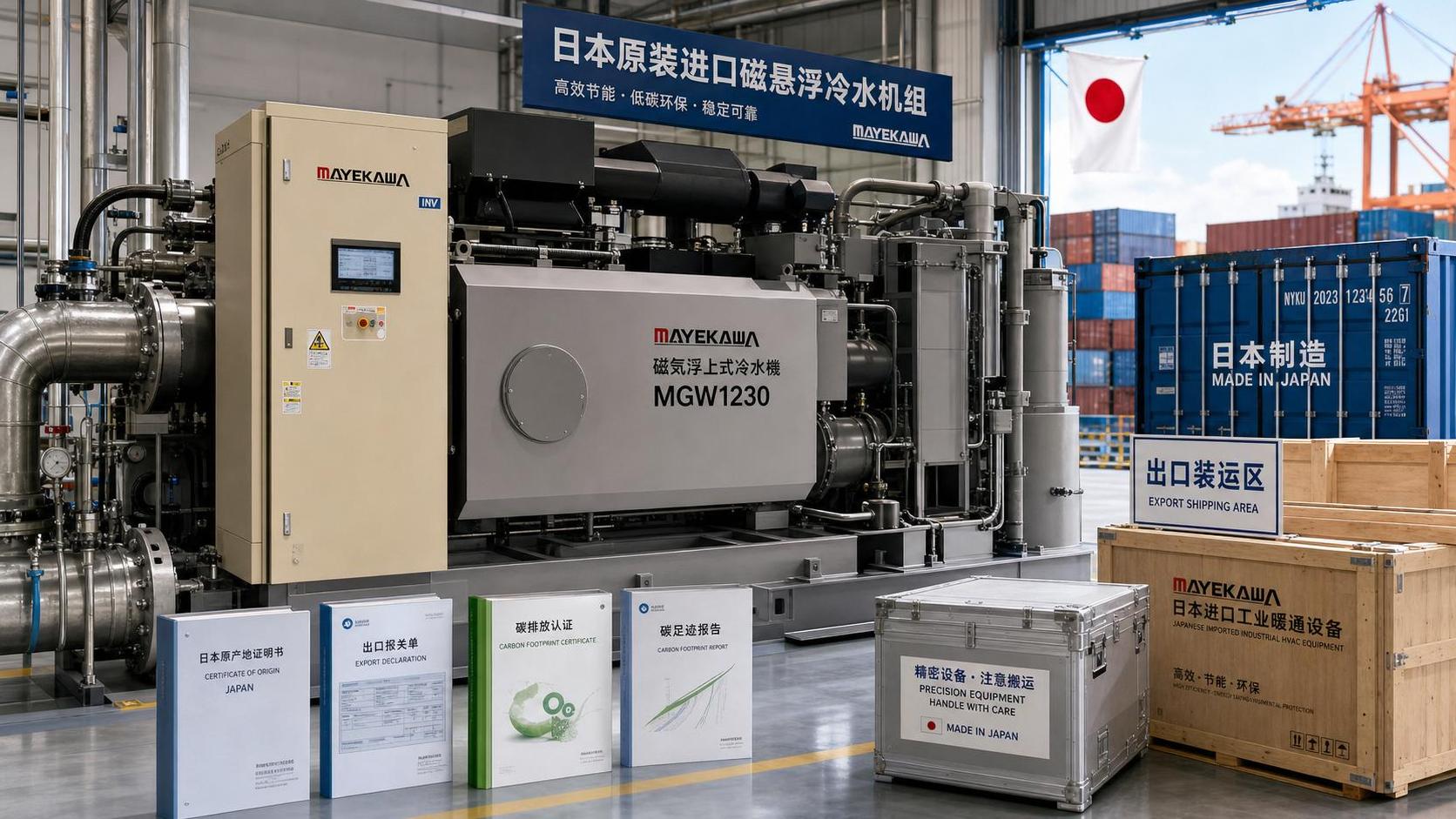Japan Tightens Carbon Footprint Filing for Imported Maglev Chillers