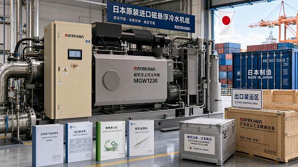 Japan Tightens Carbon Footprint Filing for Imported Maglev Chillers