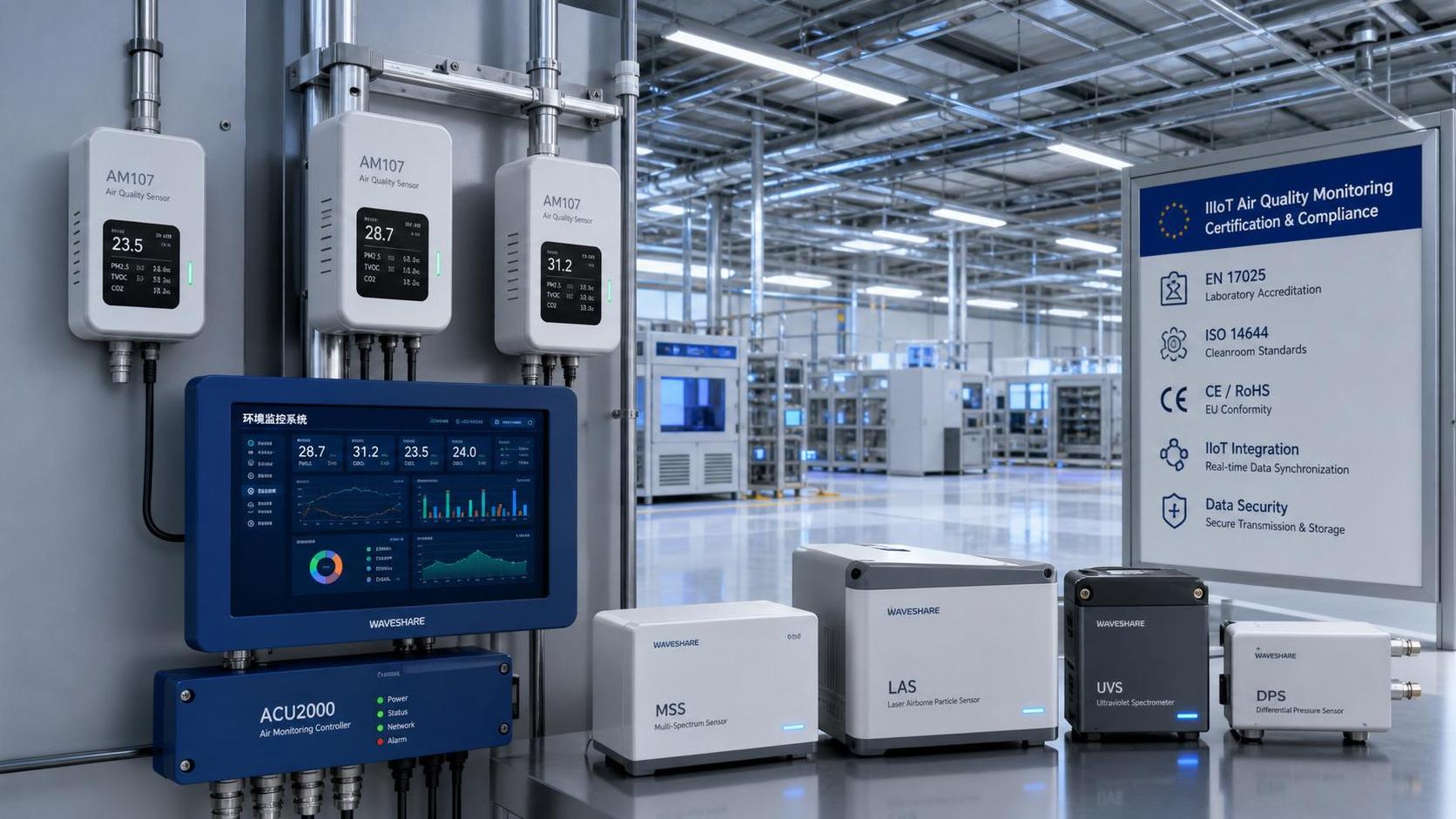 TUV Rheinland Tightens IIoT Air Monitoring Certification