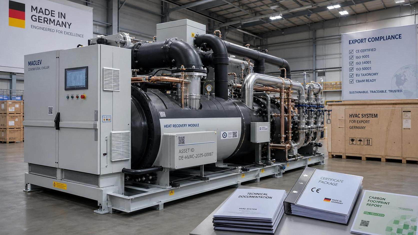 Germany Mandates Carbon Tracking for HVAC Exports