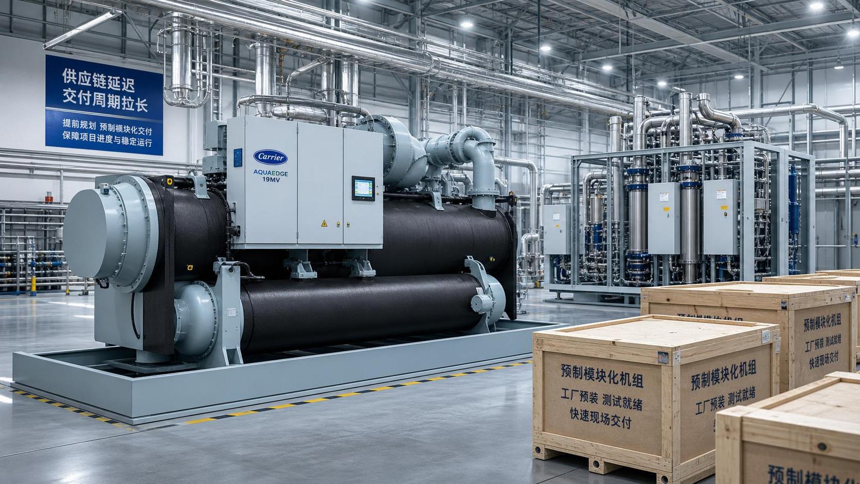 Maglev Chiller Lead Times Stretch to 22 Weeks