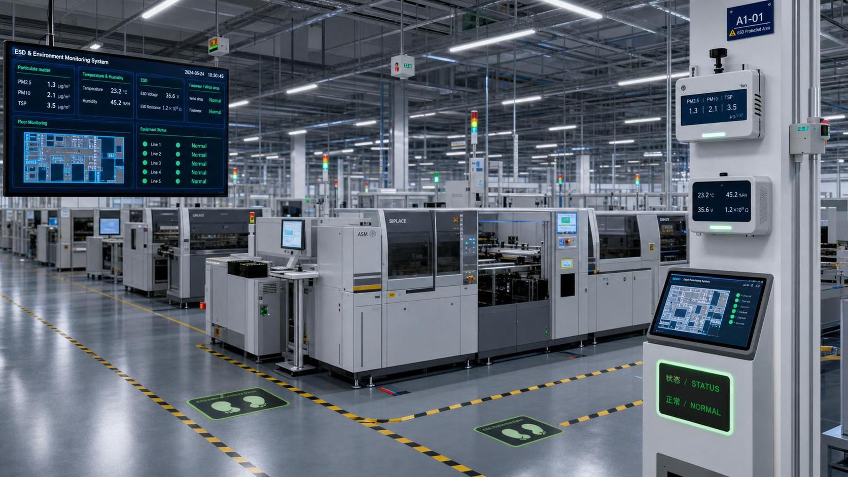 Singapore Mandates IIoT ESD Mapping for Electronics Sites