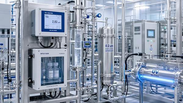 How TOC Reduction Water Systems Online Monitoring Improves UPW Control