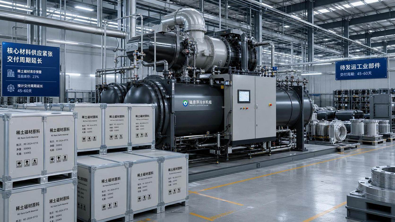 Maglev Chiller Lead Times Stretch to 22 Weeks