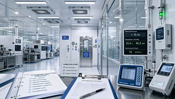 Cleanroom Compliance Audit Checklist: Common Gaps and Corrective Actions