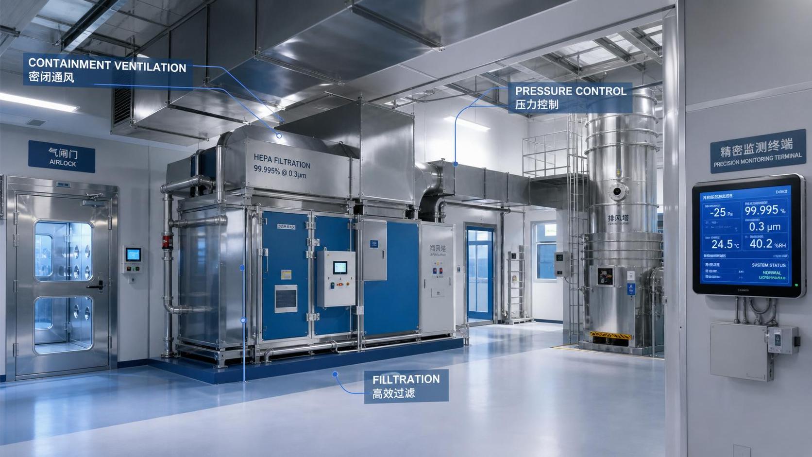 Containment Ventilation: Key Factors for Safe System Selection