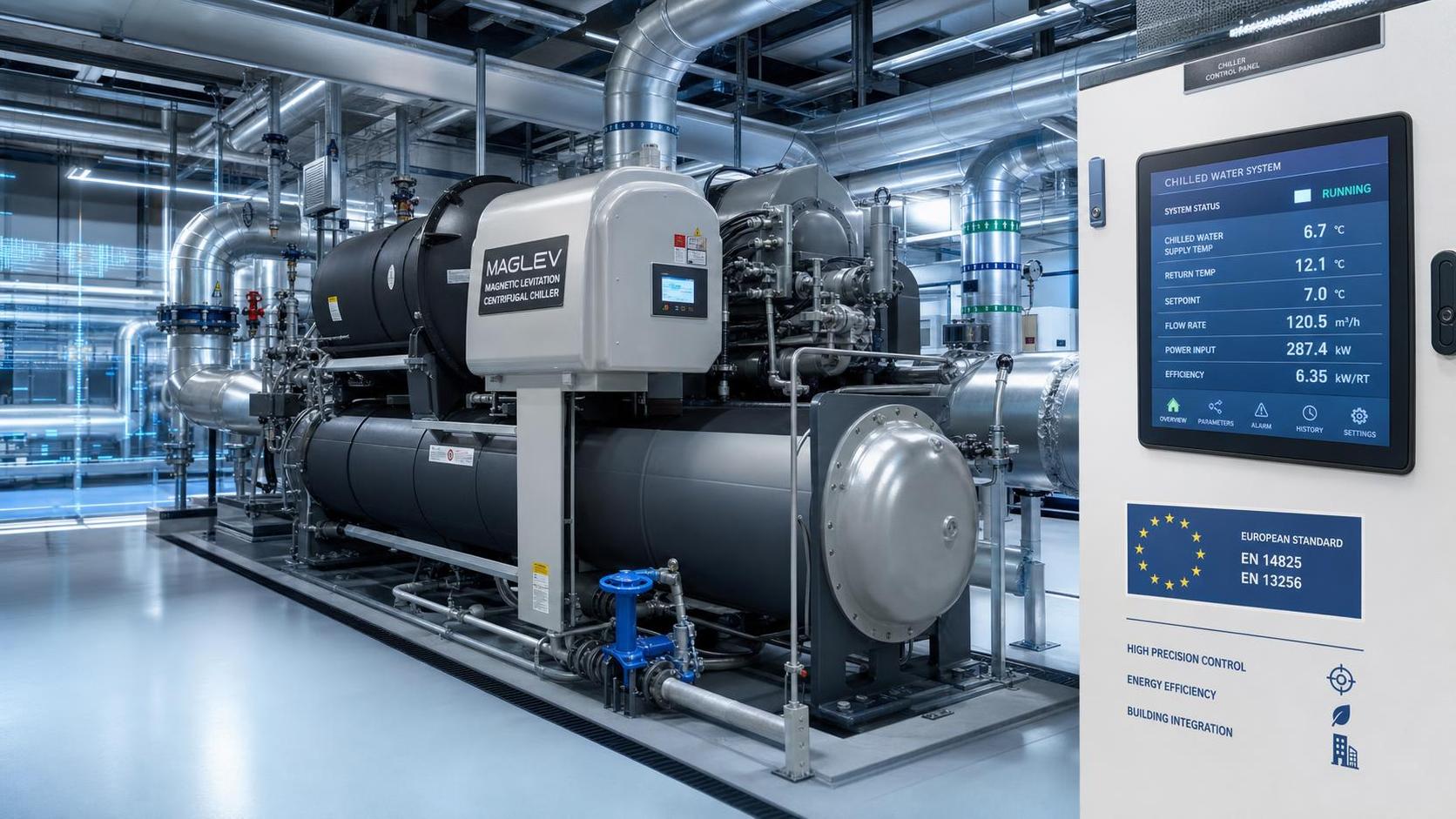 EU Updates EN 16798-2 for Maglev Chillers