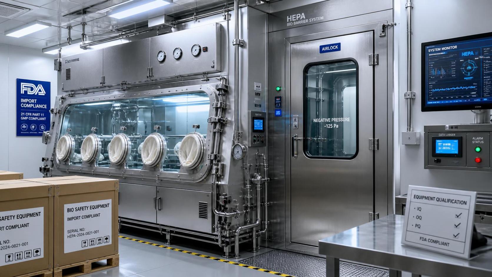 FDA Tightens Import Rules for BSL-3/4 Lab Equipment