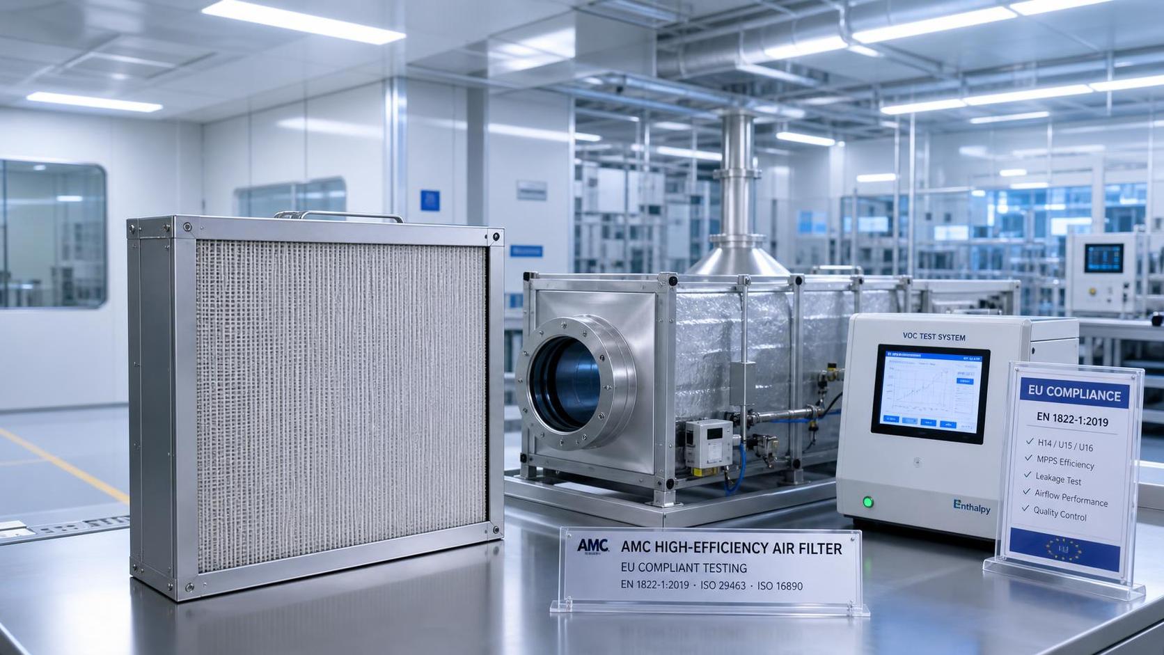 EN 1822-2026 Adds AMC VOCs Test Requirement
