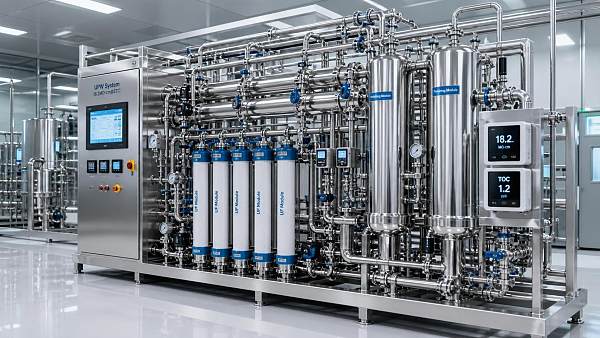 How to Specify an Ultra Pure Water Treatment Stainless Steel Skid for 18.2MΩ·cm UPW